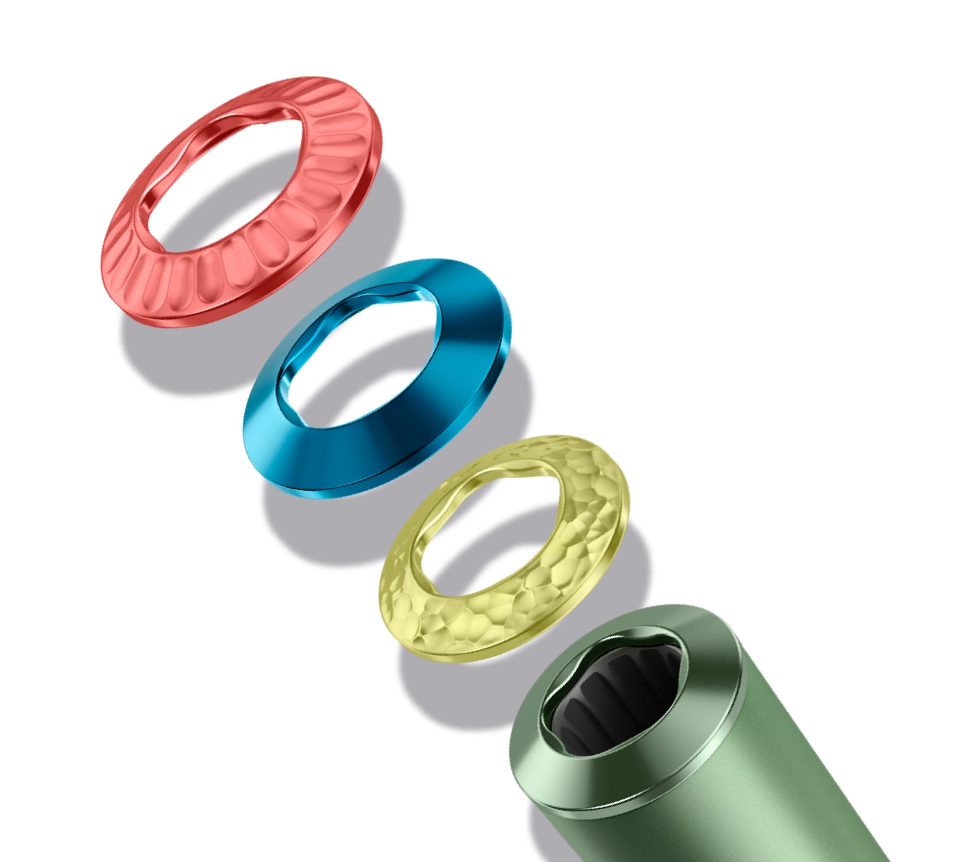 IQOS ILLUMA holder rings.